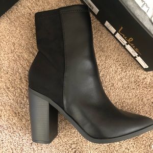 BRAND NEW LULUS BOOTIES